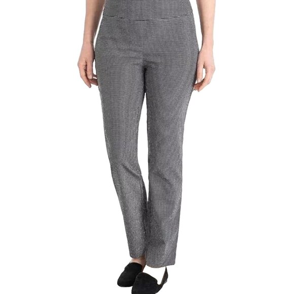NEW Hilary Radley Women's XXL Pull-On Pants Mid Rise Pattern Tummy Control - Picture 1 of 13